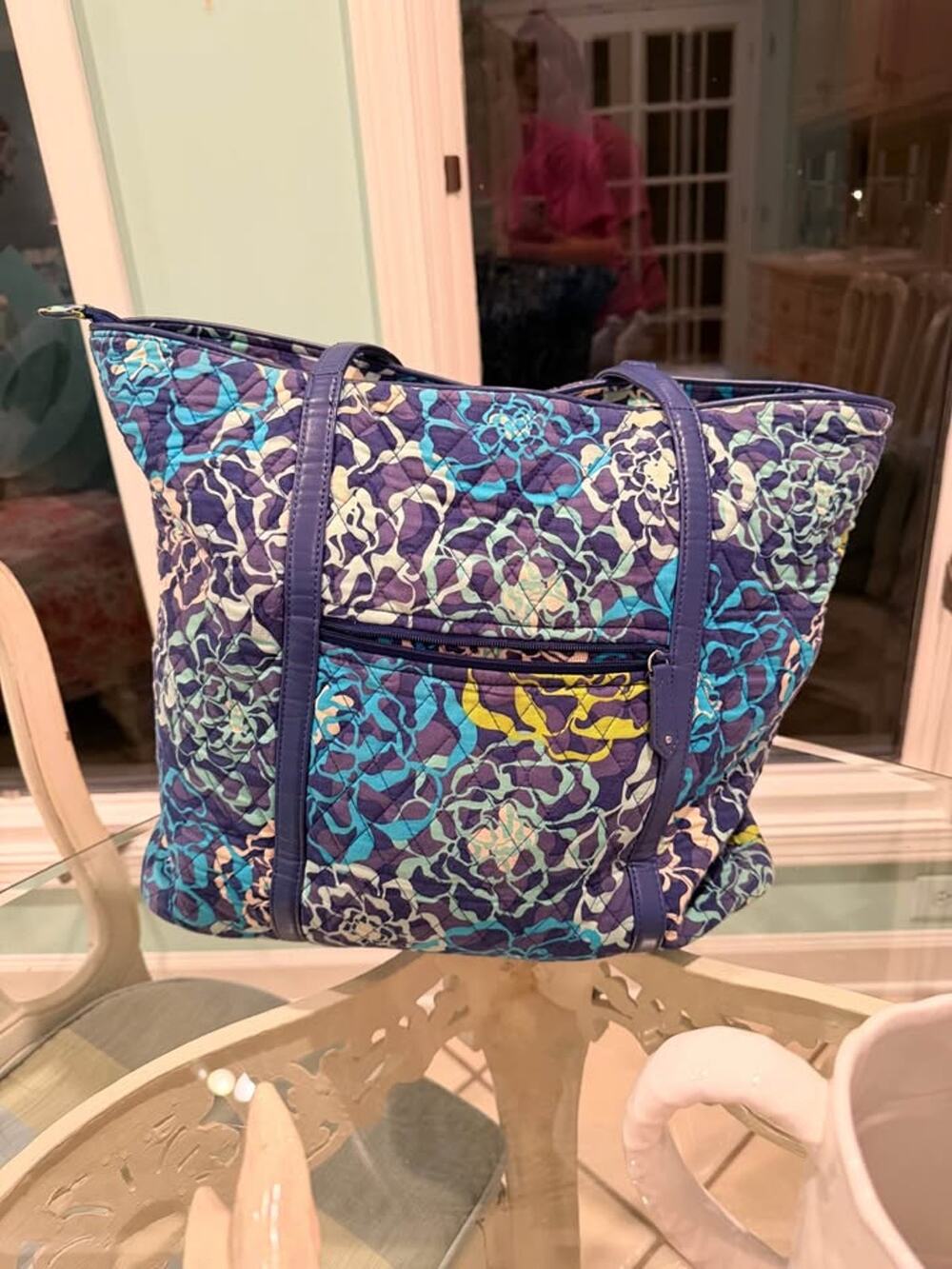 Vera Bradley Quilted overnight Tote Bag